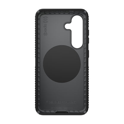 Speck Presidio2 Grip Magnet – dėklas Samsung Galaxy S25 / 24 MagSafe (juodas/skalūno pilkumo/baltas)