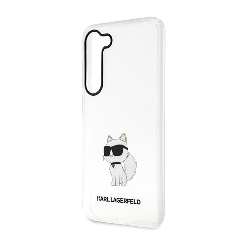 Karl Lagerfeld IML NFT Choupette – dėklas, skirtas Samsung Galaxy S23 (skaidrus)