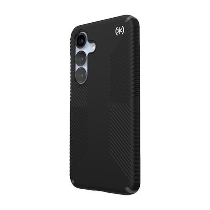 Speck Presidio2 Grip Magnet – dėklas Samsung Galaxy S25 / 24 MagSafe (juodas/skalūno pilkumo/baltas)