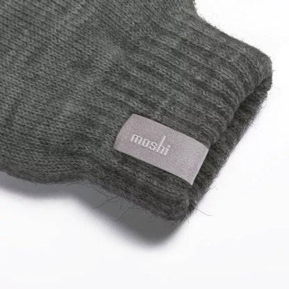 Moshi Digits – jutiklinio ekrano pirštinės, L/XL (tamsiai pilkos)