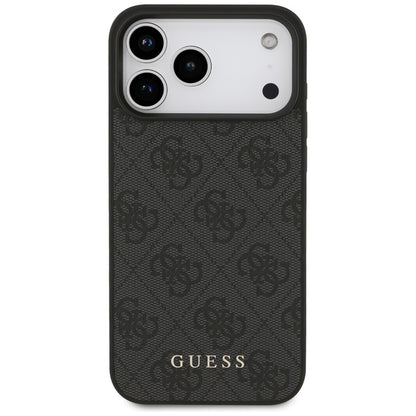 Guess 4G Classic - Dėklas iPhone 17 Pro Max (juodas)