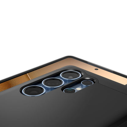 Spigen Tough Armor MagSafe – dėklas, skirtas „Samsung Galaxy S25 Ultra“ (juodas)