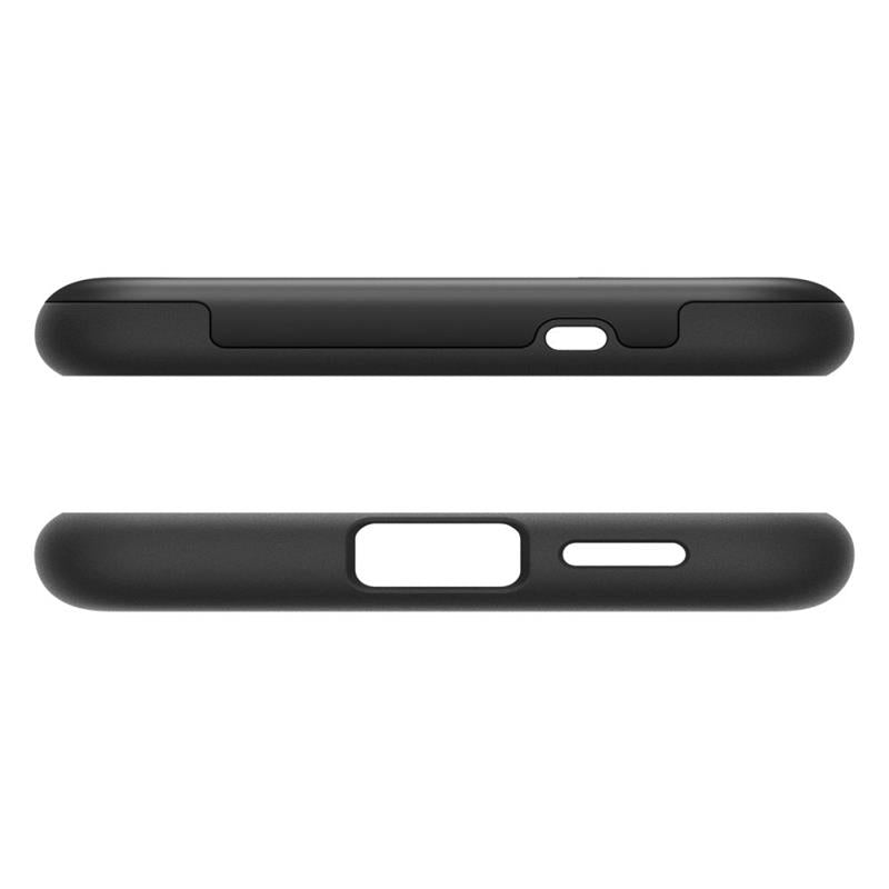 Spigen Slim Armor MagSafe – dėklas Samsung Galaxy S25 (juodas)