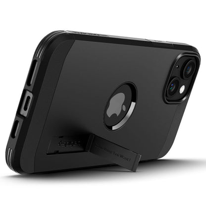 Spigen Tough Armor Mag MagSafe – dėklas, skirtas „iPhone 15“ (juoda)