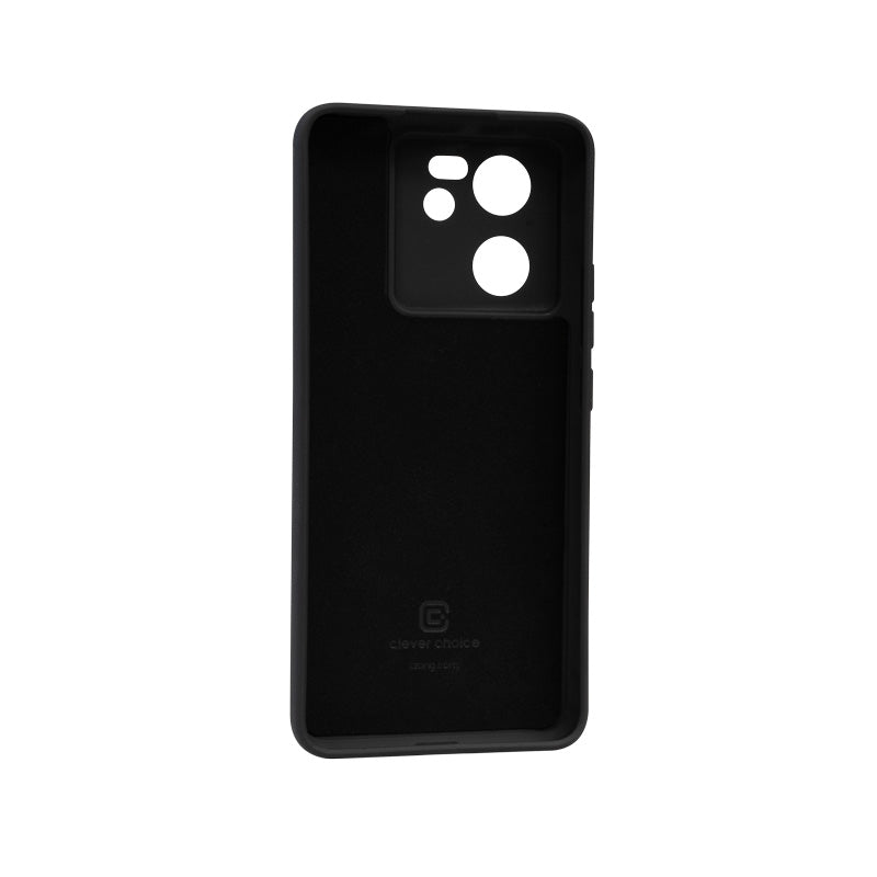 Crong Color Cover – dėklas, skirtas Xiaomi 13T/13T Pro (juodas)
