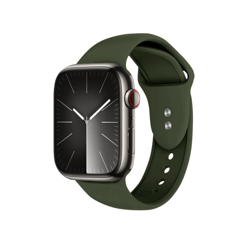 Crong Liquid – Apple Watch apyrankė 38/40/41/42 mm (žalia)