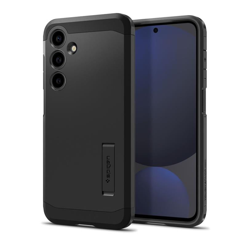 Spigen Tough Armor MagSafe – dėklas, skirtas Samsung Galaxy S24 FE (juodas)
