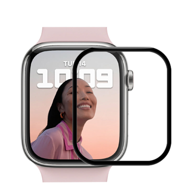 Mocolo 3D Glass Full Glue – apsauginis stiklas „Apple Watch 7/8“ 45 mm ekranui