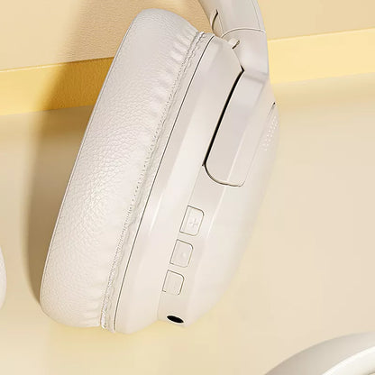 WEKOME M11 Enjoyer serija – belospalvės bevielės ausinės ant ausies su „Bluetooth V5.3 ANC“ technologija