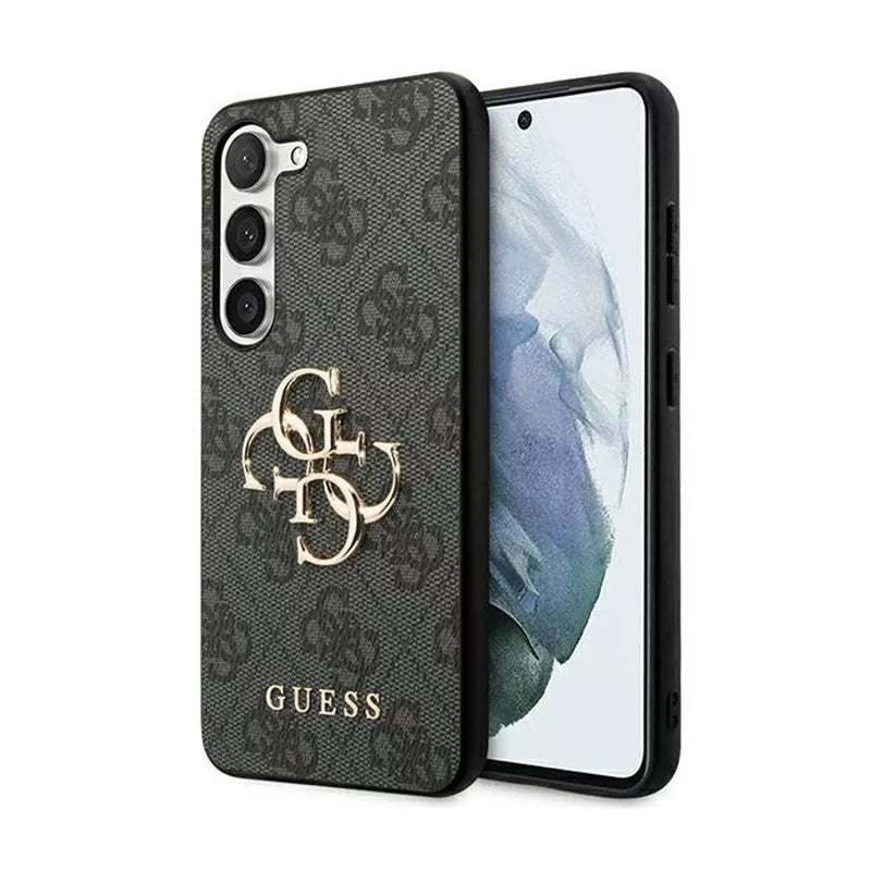 Guess 4G Big Metal Logo – dėklas Samsung Galaxy A55 5G (juodas)