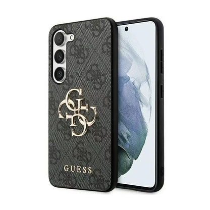Guess 4G Big Metal Logo – dėklas Samsung Galaxy A55 5G (juodas)