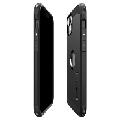 Spigen Tough Armor Mag MagSafe – dėklas, skirtas „iPhone 15“ (juoda)