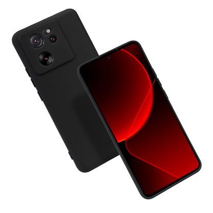 Crong Color Cover – dėklas, skirtas Xiaomi 13T/13T Pro (juodas)