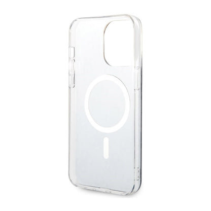 Guess 4G MagSafe – dėklas, skirtas iPhone 14 Pro Max (juodas)