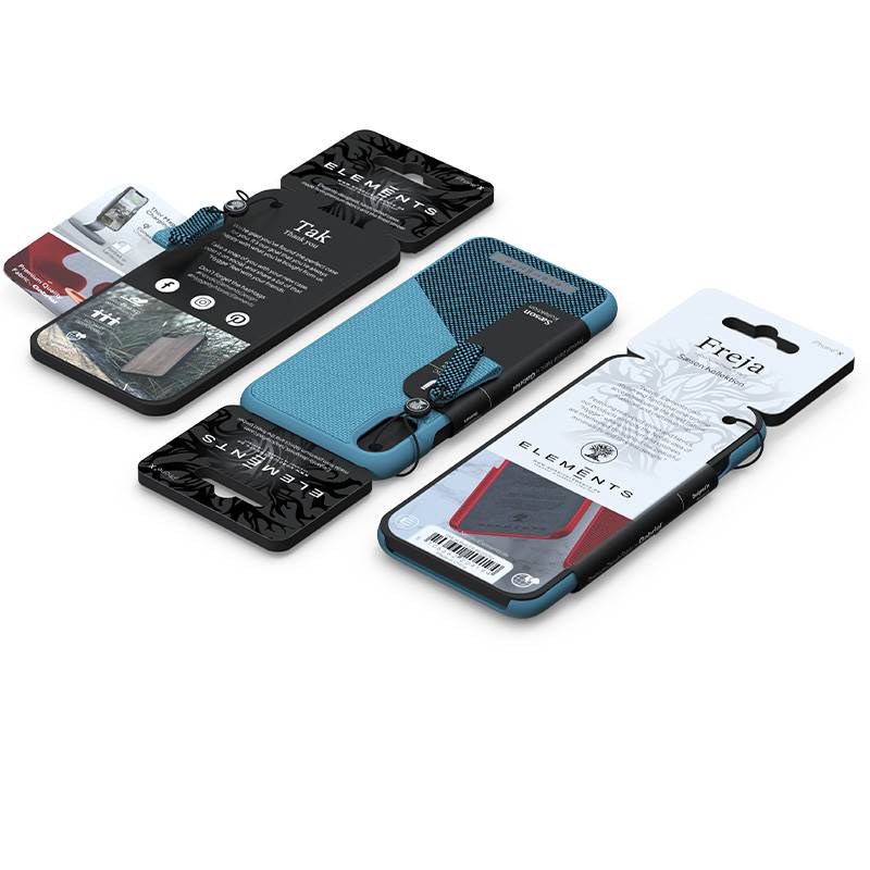 Nordic Elements Saeson Freja - Dėklas, skirtas iPhone XR (benzino spalvos)