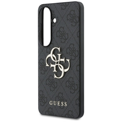 Guess 4G Big Metal Logo dėklas – Samsung Galaxy S26 (juodas)