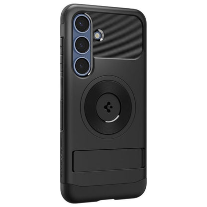 Spigen Slim Armor MagSafe – dėklas Samsung Galaxy S25 (juodas)