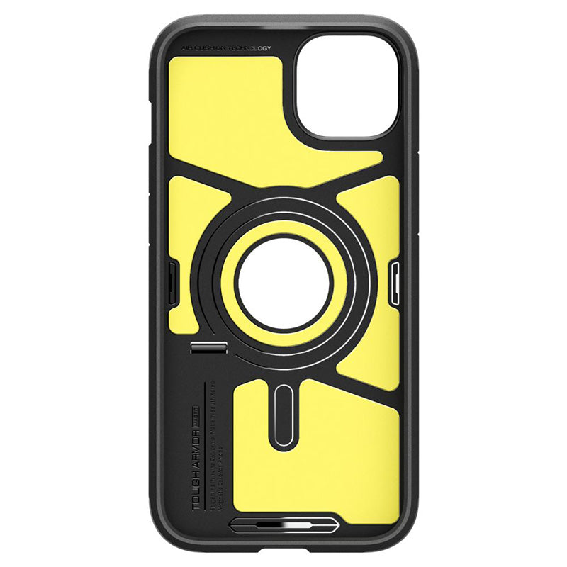 Spigen Tough Armor Mag MagSafe – dėklas, skirtas „iPhone 15“ (juoda)