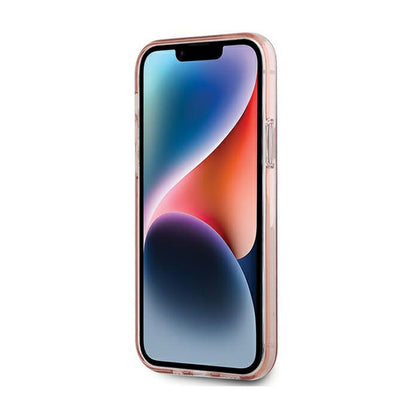 Karl Lagerfeld IML Choupette MagSafe – dėklas, skirtas iPhone 12 / iPhone 12 Pro (rožinis)