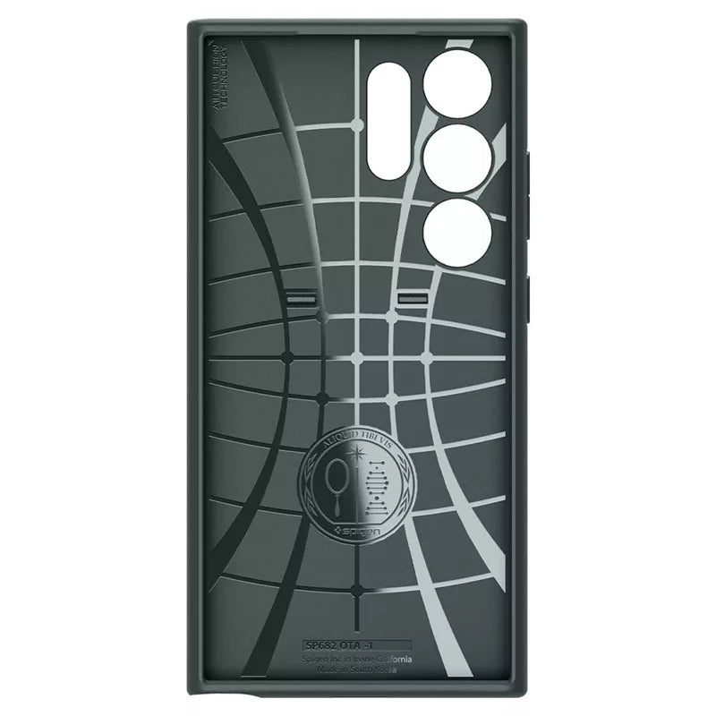 Spigen Optik Armor – dėklas, skirtas „Samsung Galaxy S24 Ultra“ (Abysso žalios spalvos)