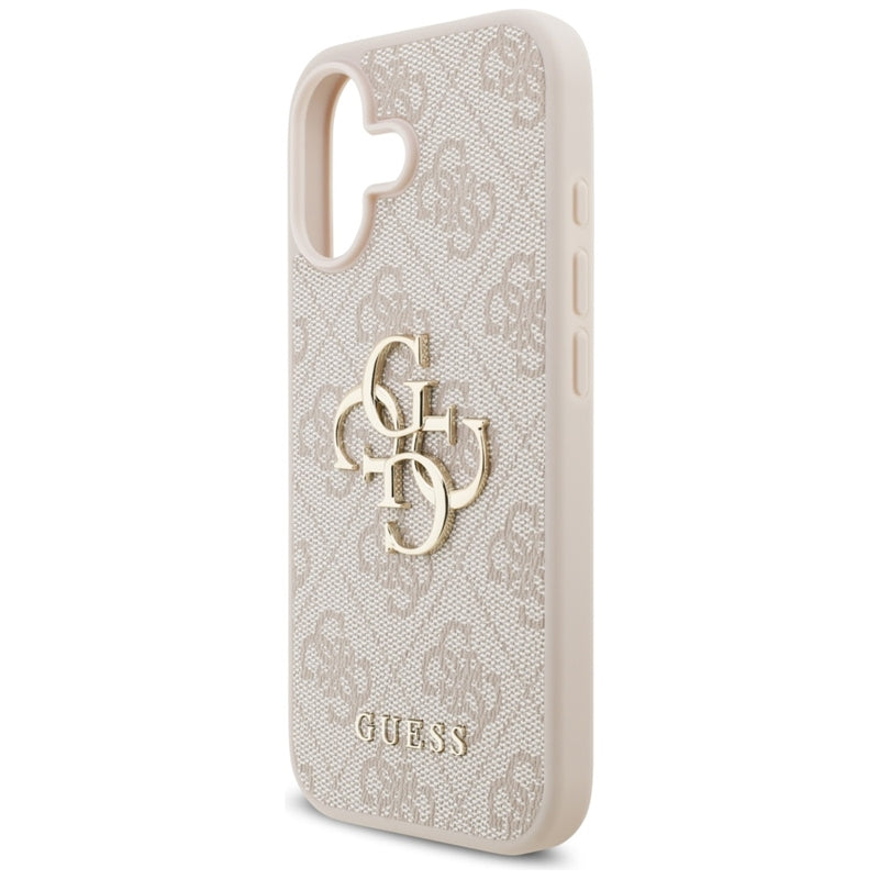 Guess 4G Big Logo dėklas iPhone 17 (rožinis)