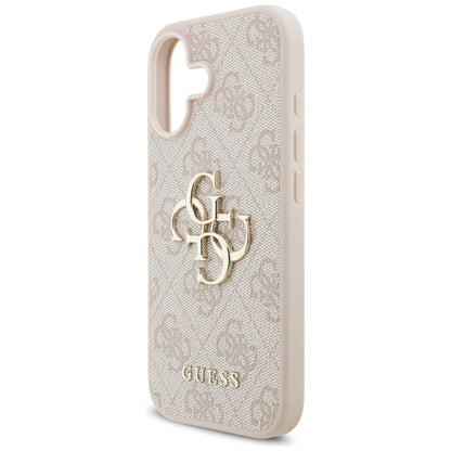 Guess 4G Big Logo dėklas iPhone 17 (rožinis)