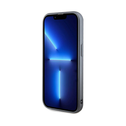 Guess Sequin Script Metal - iPhone 14 Pro Max dėklas (sidabrinis)