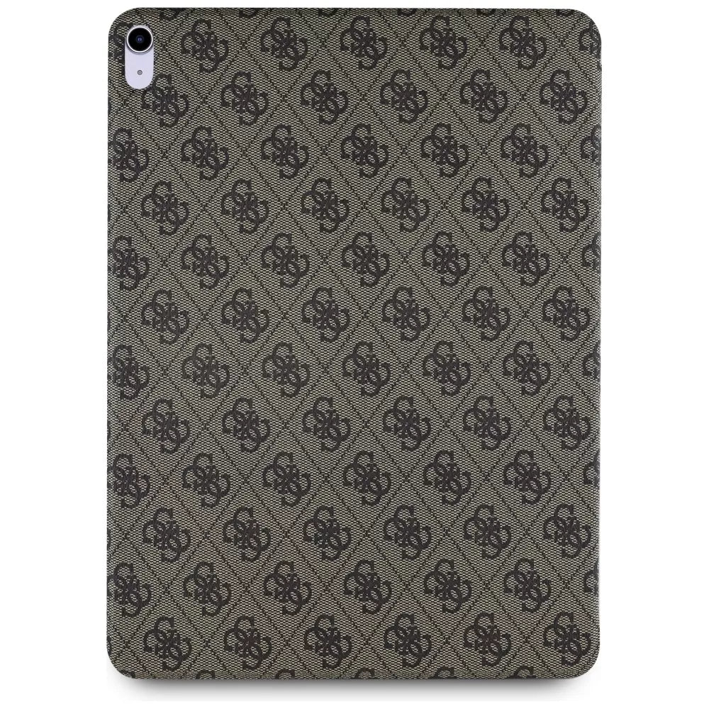 Guess Magnetic 4G Big Logo – dėklas, skirtas iPad Air 13" M3 (2025) / iPad Air 13" M2 (2024) (rudos spalvos)