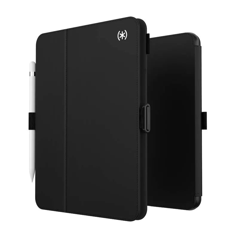Speck Balance Folio – Dėklas, skirtas iPad 11" (2025) / 10.9" (2022) su MICROBAN (Juodas)