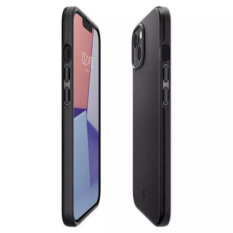 Spigen Thin Fit - iPhone 13 dėklas (juodas)