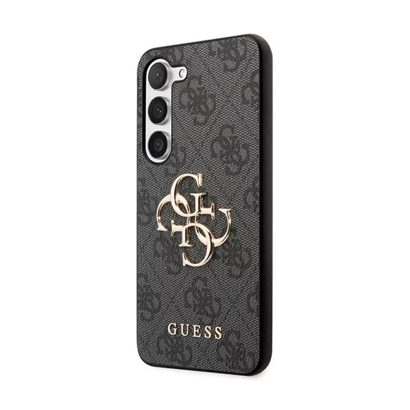 Guess 4G Big Metal Logo – dėklas Samsung Galaxy A55 5G (juodas)