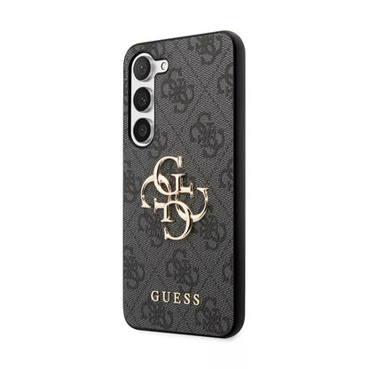 Guess 4G Big Metal Logo – dėklas Samsung Galaxy A55 5G (juodas)