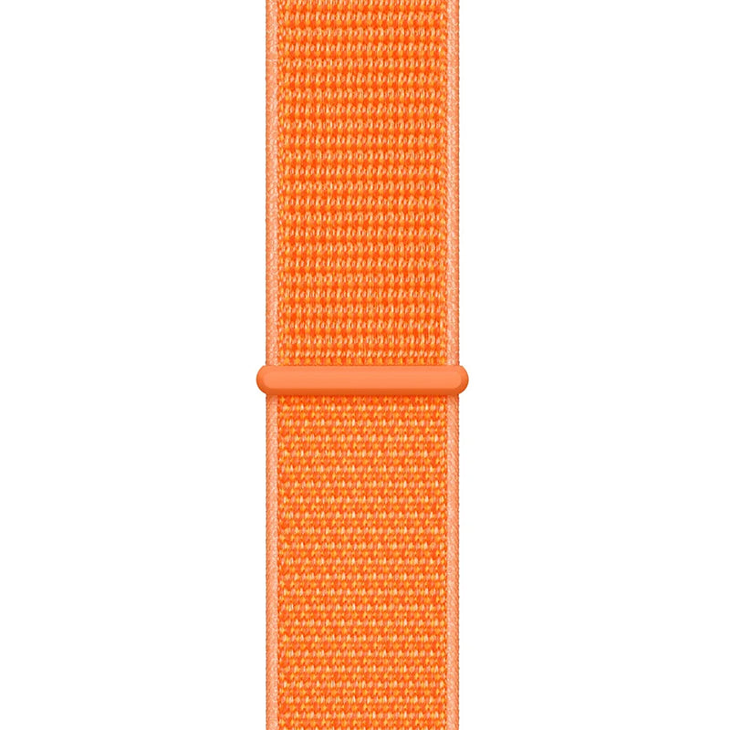 Crong Nailoninis sportinis dirželis Apple Watch 38/40/41/42 mm (Tropinis oranžinis)