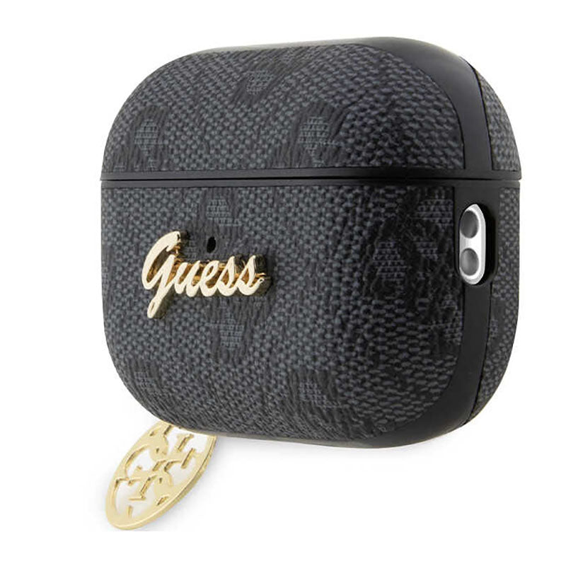 Guess 4G Charm Collection dėklas Apple AirPods Pro 2 (Juodas)