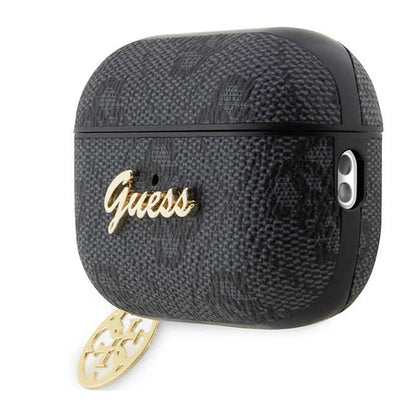 Guess 4G Charm Collection dėklas Apple AirPods Pro 2 (Juodas)