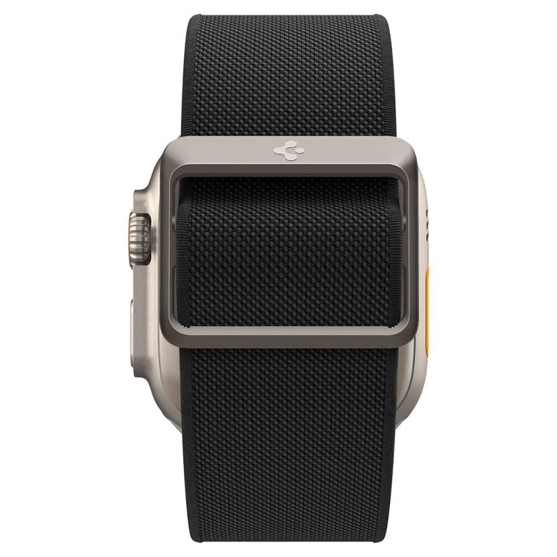 Spigen Fit Lite Ultra – dirželis, skirtas Apple Watch 42/44/45/49 mm (juodas)