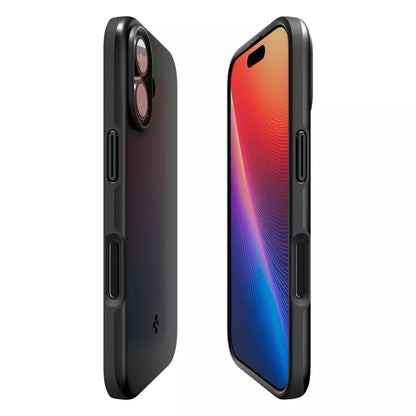 Spigen Thin Fit Mag MagSafe - Dėklas iPhone 17 (Juodas)