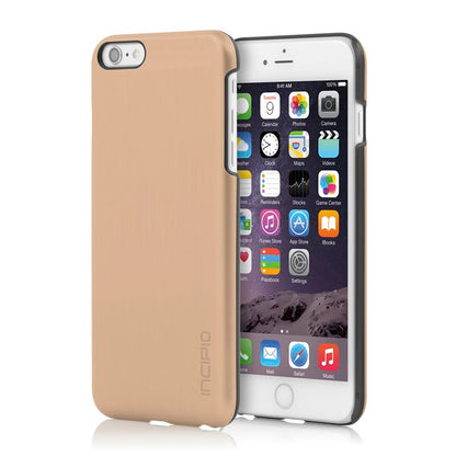 Incipio Feather SHINE dėklas, skirtas iPhone 6s Plus / iPhone 6 Plus (šviesiai aukso rožinės spalvos)