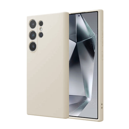 "Crong" spalvotas dangtelis - dėklas "Samsung Galaxy S24 Ultra" (smėlio spalvos)
