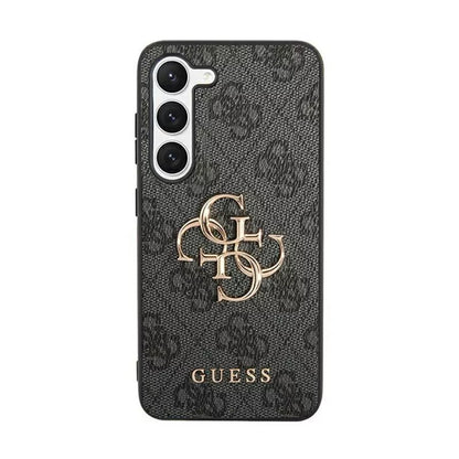 Guess 4G Big Metal Logo – dėklas Samsung Galaxy A55 5G (juodas)