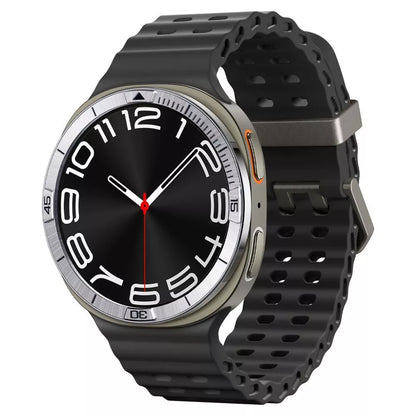 Spigen Bezel Tune Pilot - Apsauginis žiedas/korpusas, skirtas Samsung Galaxy Watch 8 44 mm (Sidabrinis)