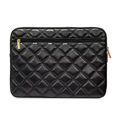 Guess Quilted 4G Sleeve – Nešiojamojo kompiuterio dėklas 13" / 14" (juodas)