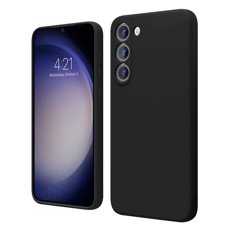 Crong Color Cover - Dėklas skirtas Samsung Galaxy S23+ (Juoda)