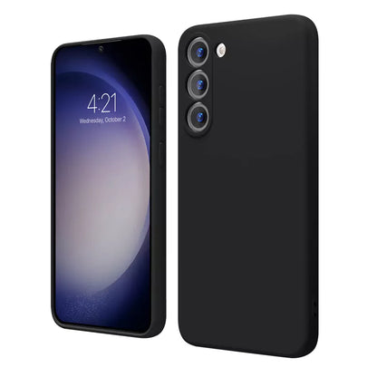 Crong Color Cover - Dėklas skirtas Samsung Galaxy S23+ (Juoda)