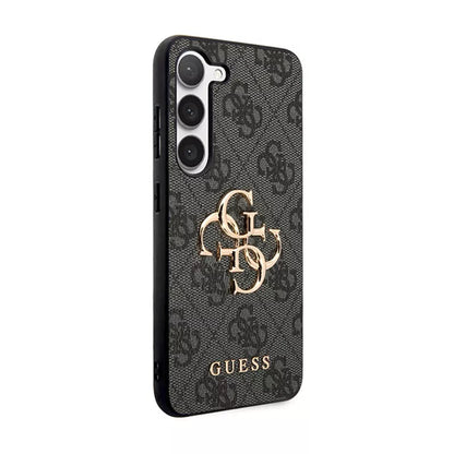 Guess 4G Big Metal Logo – dėklas Samsung Galaxy A55 5G (juodas)