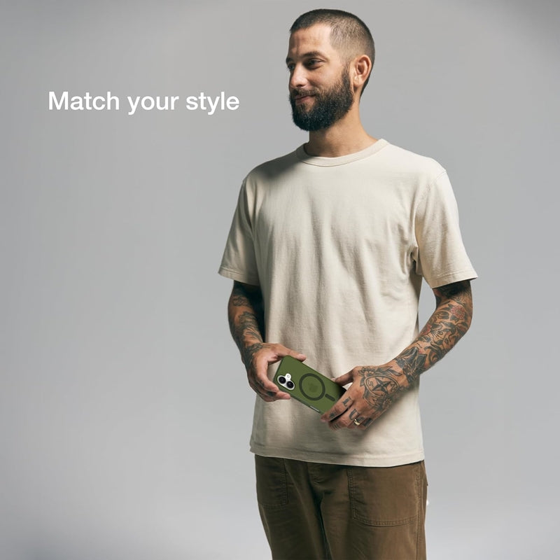 Incase Slim Case MagSafe – dėklas, skirtas „iPhone 16 Plus“ (Highland Green)