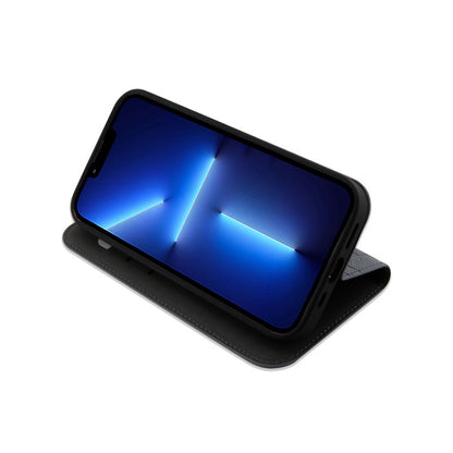 Karl Lagerfeld Booktype Saffiano Monogram - dėklas, skirtas iPhone 14 Pro (pilkas)