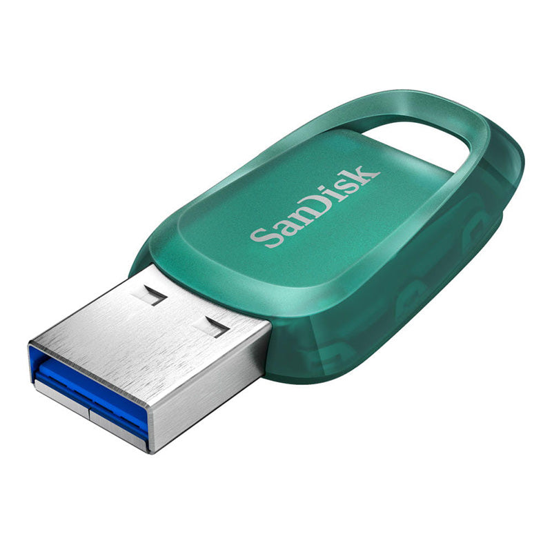 SanDisk Ultra Eco – 128 GB USB 3.2 Gen 1 „flash“ diskas 100 MB/s