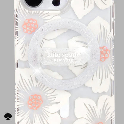 Kate Spade New York magnetinis žiedinis laikiklis – MagSafe piršto laikiklis ("The Sparkle Silver")