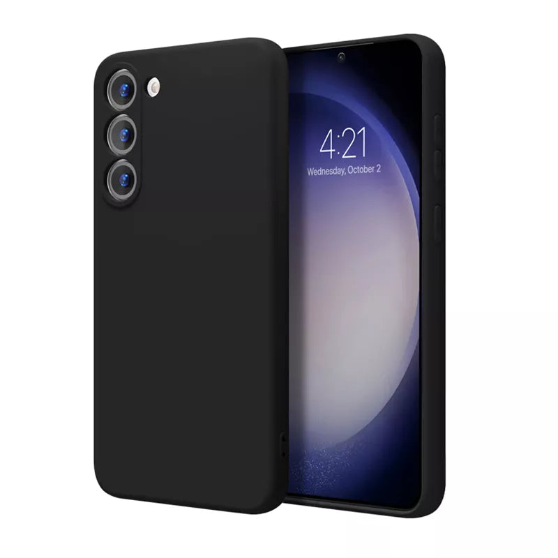 Crong Color Cover - Dėklas skirtas Samsung Galaxy S23+ (Juoda)